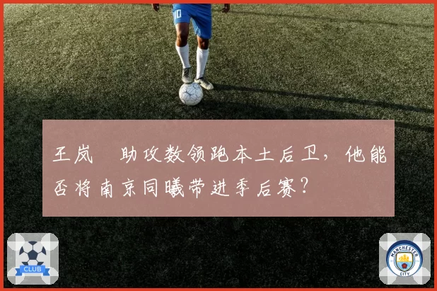 王岚嵚助攻数领跑本土后卫，他能否将南京同曦带进季后赛？